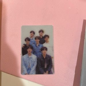 BTS limited edition lenticular love yourself: tear photocard